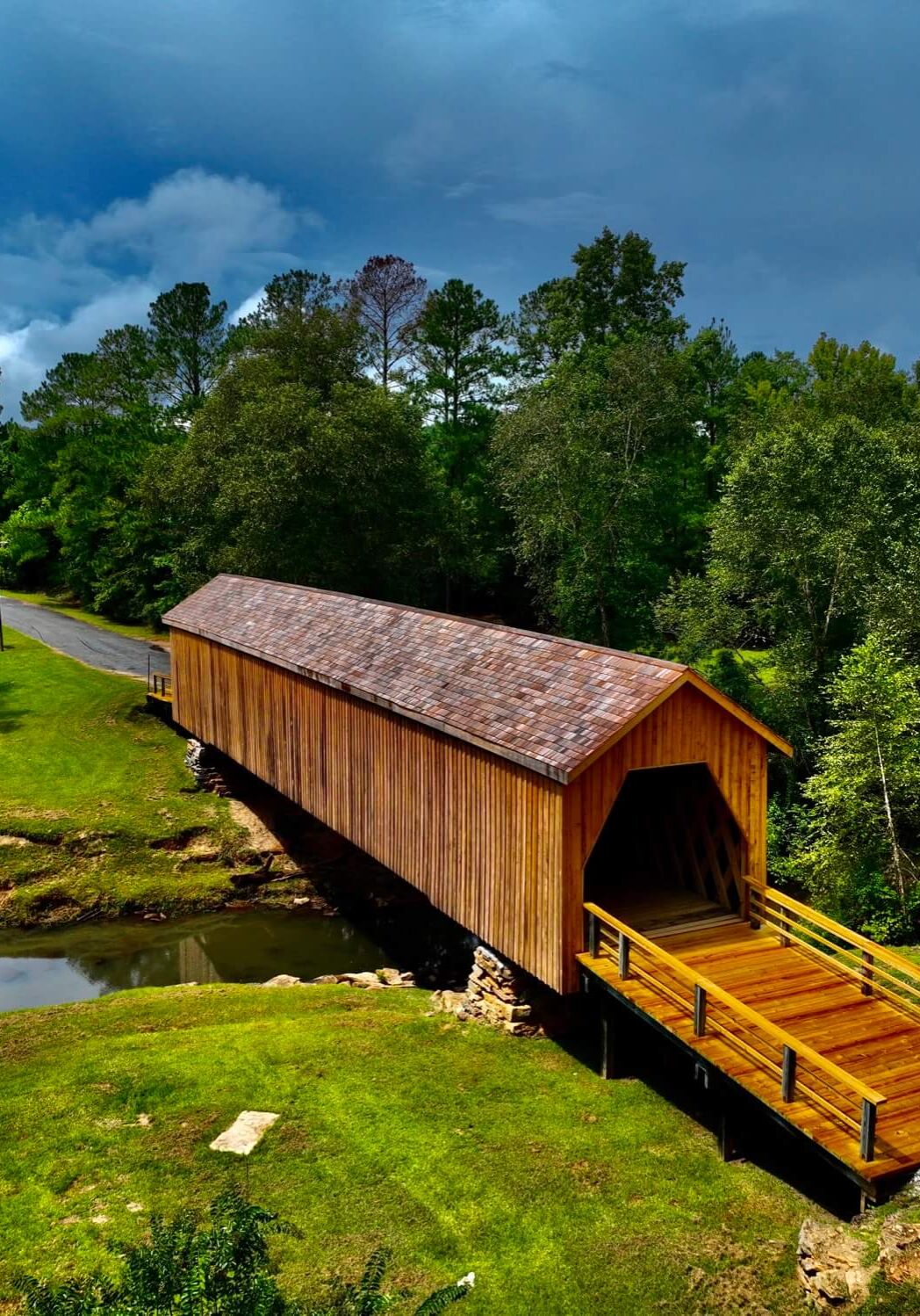 covered bridge